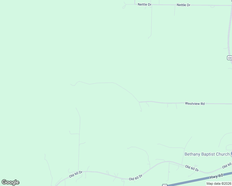 map of restaurants, bars, coffee shops, grocery stores, and more near 5485 Westview Road in Neosho