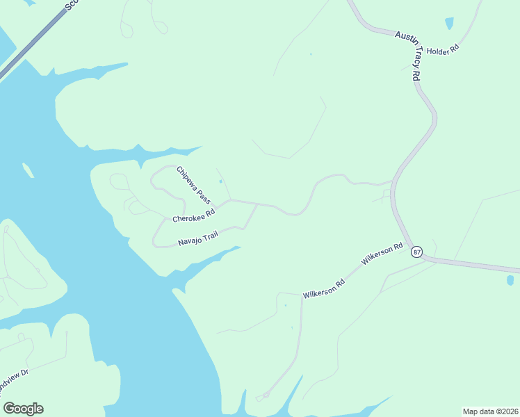 map of restaurants, bars, coffee shops, grocery stores, and more near 104 Navajo Trail in Lucas