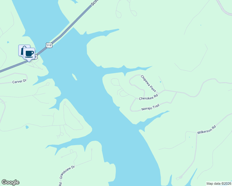 map of restaurants, bars, coffee shops, grocery stores, and more near 913 Cherokee Road in Lucas