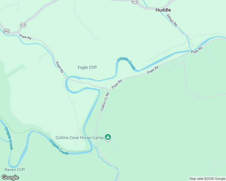 map of restaurants, bars, coffee shops, grocery stores, and more near Pope Road in Ivanhoe