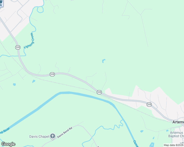 map of restaurants, bars, coffee shops, grocery stores, and more near 150 Ed Harp Lane in Barbourville