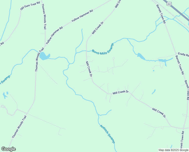 map of restaurants, bars, coffee shops, grocery stores, and more near 6144 Mill Creek Trail in Zuni