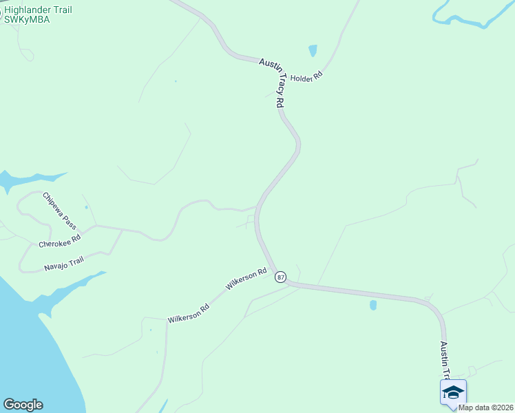 map of restaurants, bars, coffee shops, grocery stores, and more near 2 Cherokee Road in Lucas