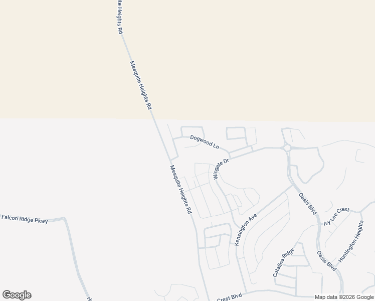 map of restaurants, bars, coffee shops, grocery stores, and more near 666 Tali Wood Cove in Mesquite