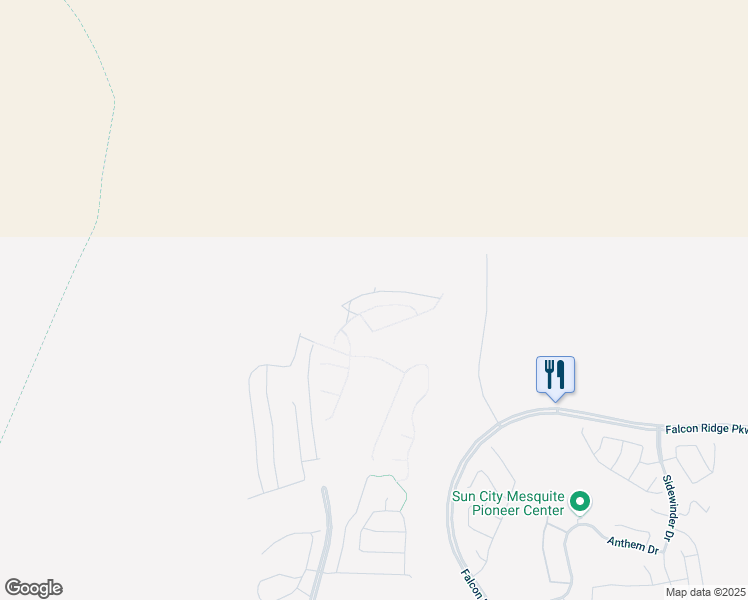map of restaurants, bars, coffee shops, grocery stores, and more near 1371 Evening Breeze Lane in Mesquite