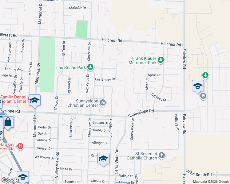 map of restaurants, bars, coffee shops, grocery stores, and more near 1220 Highland Drive in Hollister