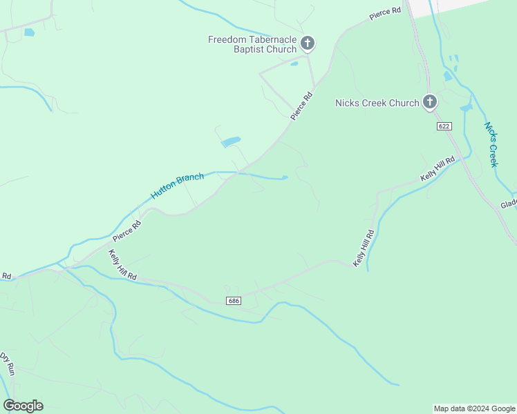 map of restaurants, bars, coffee shops, grocery stores, and more near 509 Pierce Road in Atkins