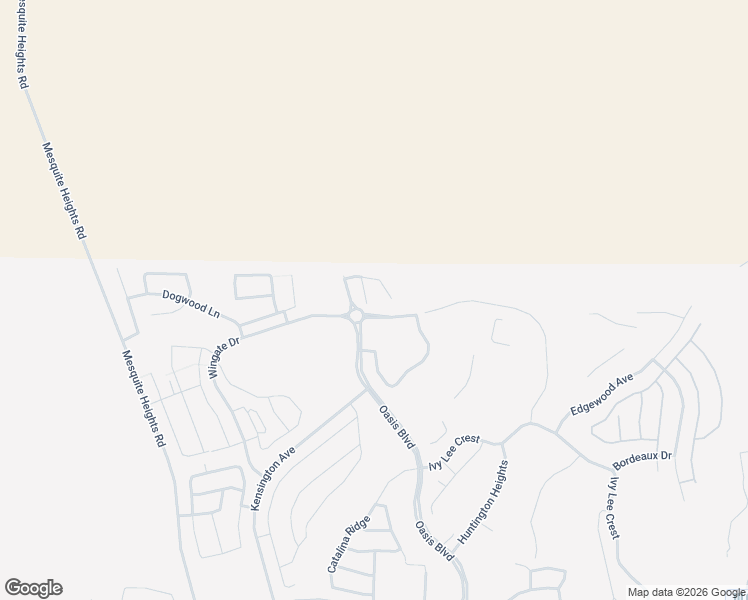 map of restaurants, bars, coffee shops, grocery stores, and more near 1660 Encanto Cove in Mesquite