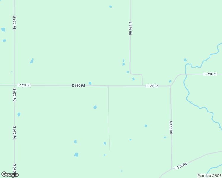 map of restaurants, bars, coffee shops, grocery stores, and more near 67805 East 120 Road in Wyandotte