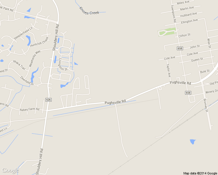 map of restaurants, bars, coffee shops, grocery stores, and more near 3964 Pughsville Rd in Suffolk
