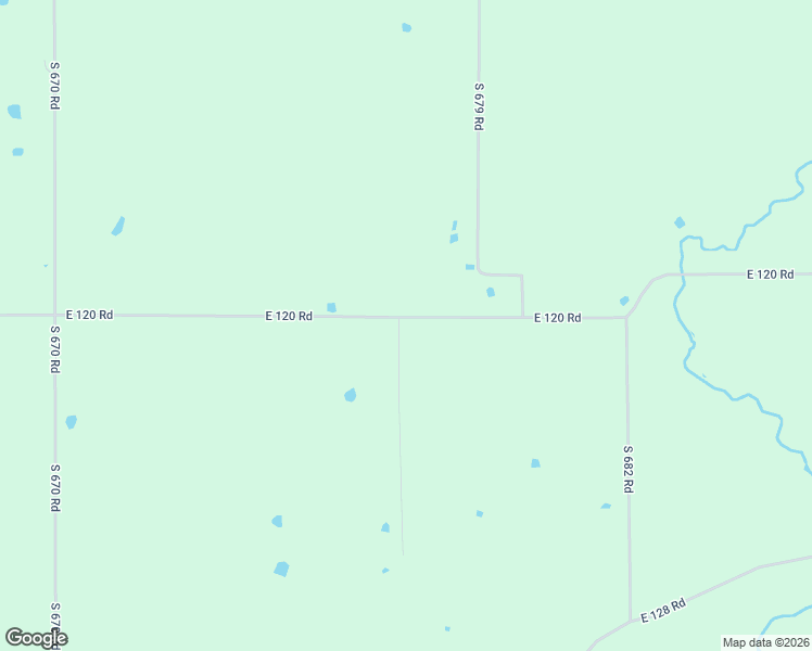 map of restaurants, bars, coffee shops, grocery stores, and more near 67805 East 120 Road in Wyandotte