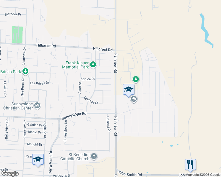 map of restaurants, bars, coffee shops, grocery stores, and more near 2165 Burlwood Drive in Hollister