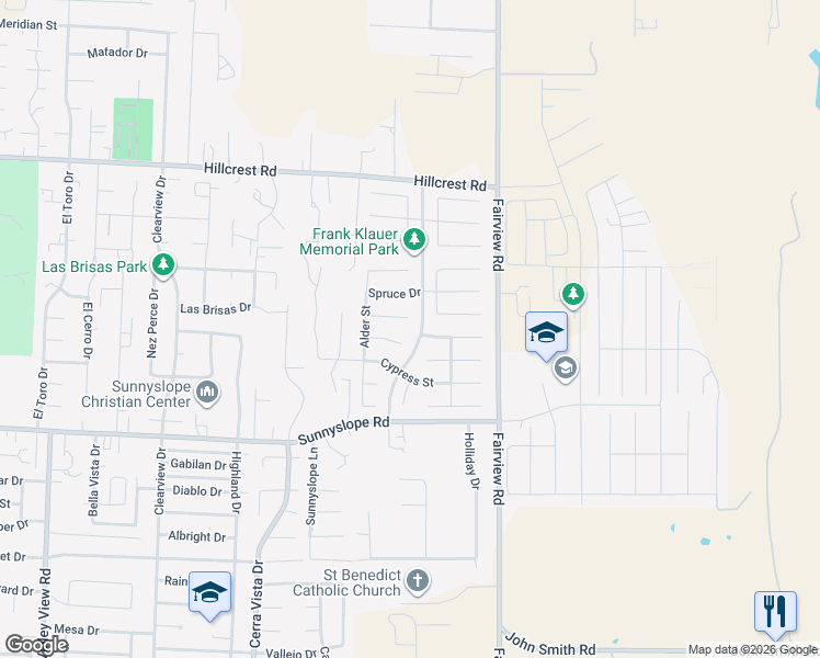 map of restaurants, bars, coffee shops, grocery stores, and more near 2110 Pecan Court in Hollister