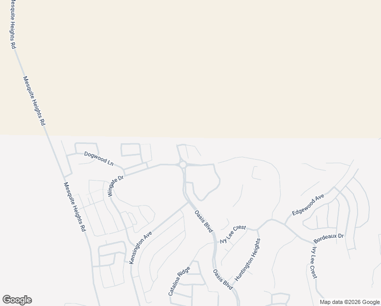 map of restaurants, bars, coffee shops, grocery stores, and more near 1670 Encanto Cove in Mesquite