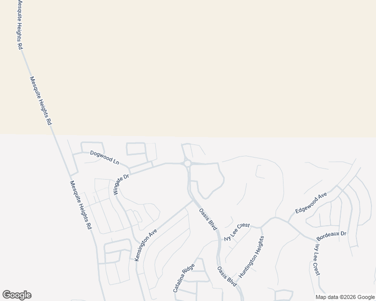 map of restaurants, bars, coffee shops, grocery stores, and more near 1671 Encanto Cove in Mesquite