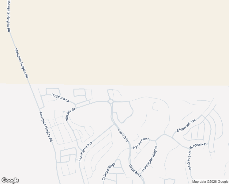 map of restaurants, bars, coffee shops, grocery stores, and more near 1680 Encanto Cove in Mesquite