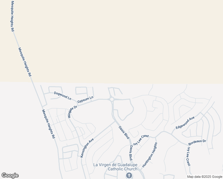 map of restaurants, bars, coffee shops, grocery stores, and more near 1681 Encanto Cove in Mesquite
