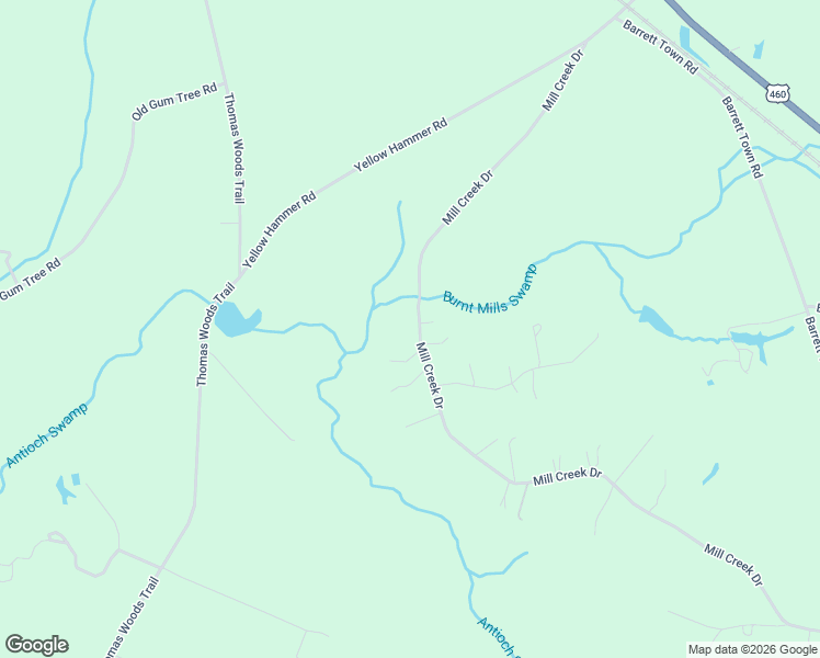 map of restaurants, bars, coffee shops, grocery stores, and more near 6707 Mill Creek Drive in Zuni