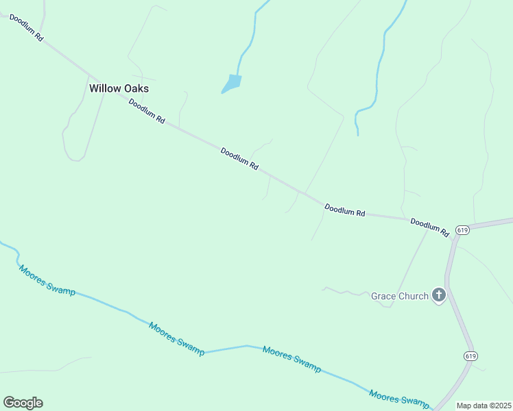 map of restaurants, bars, coffee shops, grocery stores, and more near 620 Doodlum Road in Jarratt