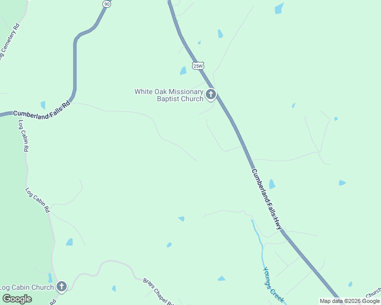 map of restaurants, bars, coffee shops, grocery stores, and more near 636 Joe Young Road in Corbin