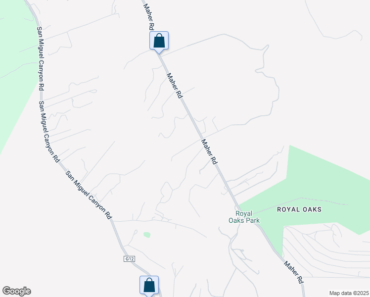map of restaurants, bars, coffee shops, grocery stores, and more near 414 Maher Road in Prunedale