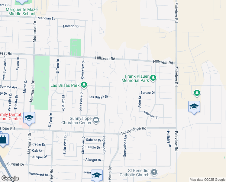 map of restaurants, bars, coffee shops, grocery stores, and more near 1680 El Camino De Vida in Hollister