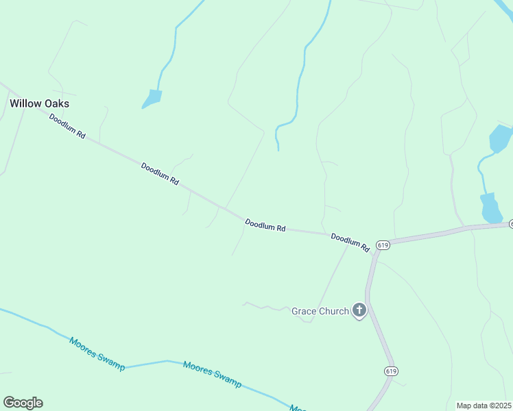 map of restaurants, bars, coffee shops, grocery stores, and more near 355 Doodlum Road in Jarratt