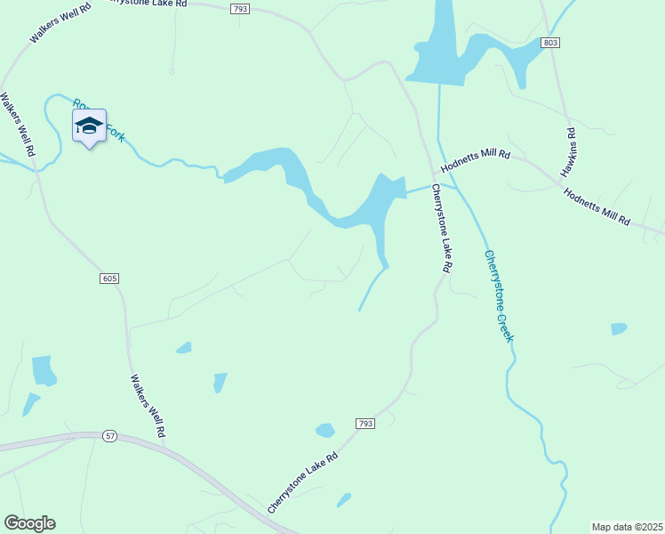map of restaurants, bars, coffee shops, grocery stores, and more near 741 Roaring Fork Lake Road in Chatham