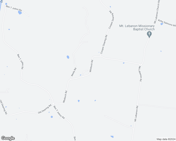 map of restaurants, bars, coffee shops, grocery stores, and more near 672 Whitlock Road in Alvaton