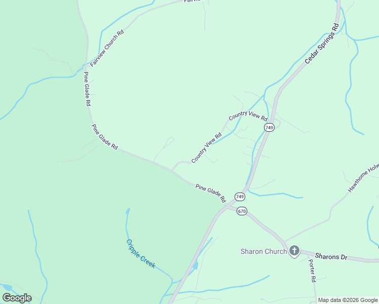 map of restaurants, bars, coffee shops, grocery stores, and more near Country View Road in Rural Retreat