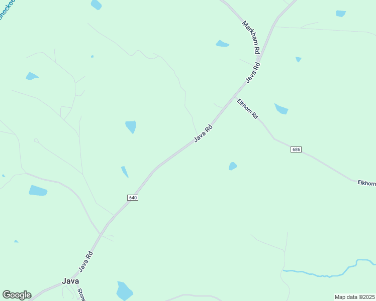 map of restaurants, bars, coffee shops, grocery stores, and more near 3792 Java Road in Java