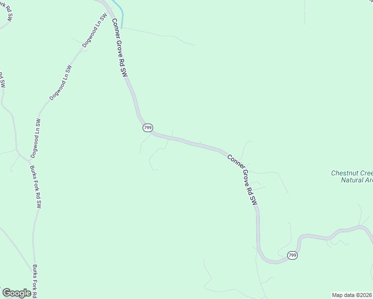 map of restaurants, bars, coffee shops, grocery stores, and more near 812 Conner Grove Road Southwest in Willis