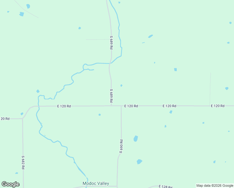 map of restaurants, bars, coffee shops, grocery stores, and more near 70200 East 120 Road in Wyandotte