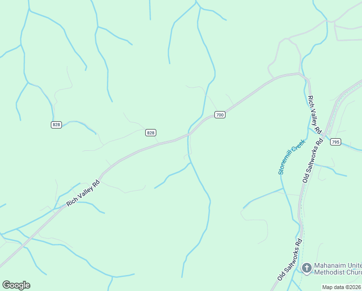 map of restaurants, bars, coffee shops, grocery stores, and more near 31284 Rich Valley Road in Meadowview