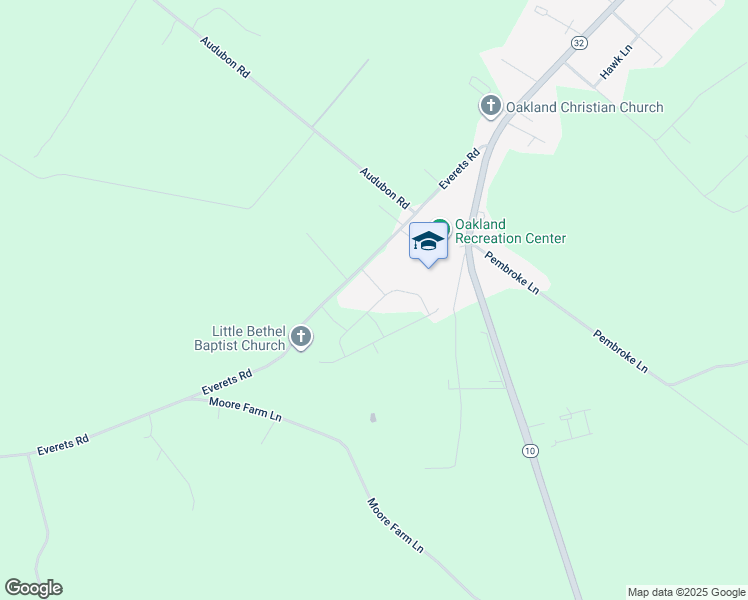 map of restaurants, bars, coffee shops, grocery stores, and more near 137 American Way in Suffolk