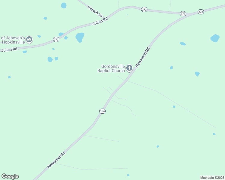 map of restaurants, bars, coffee shops, grocery stores, and more near 6683-6755 Newstead Road in Hopkinsville