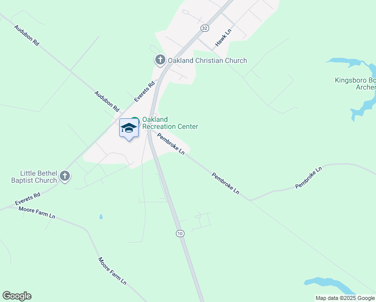 map of restaurants, bars, coffee shops, grocery stores, and more near 142 Pembroke Lane in Suffolk
