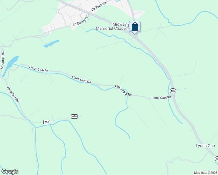 map of restaurants, bars, coffee shops, grocery stores, and more near 335 Lions Club Road in Saltville