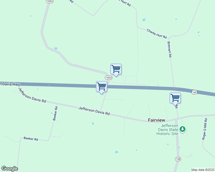 map of restaurants, bars, coffee shops, grocery stores, and more near in 