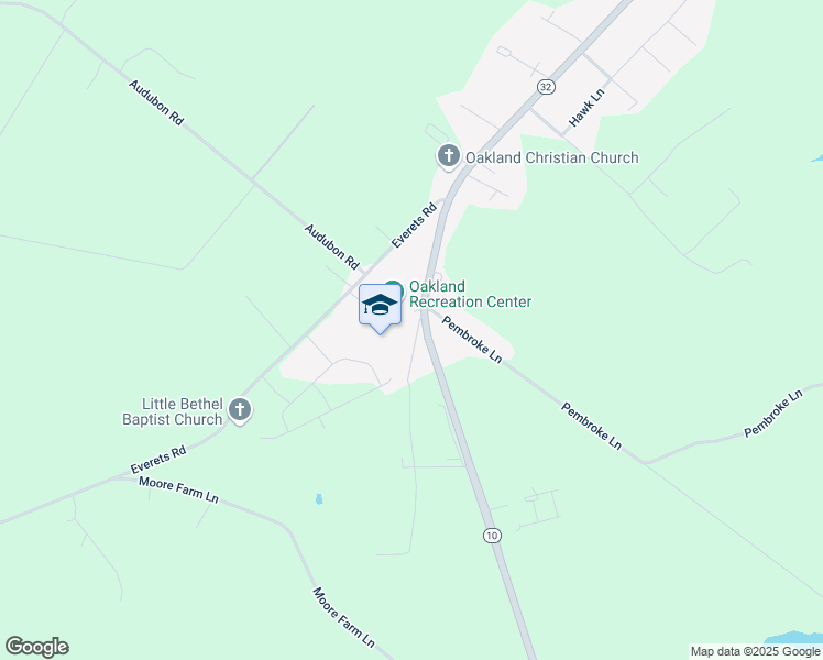 map of restaurants, bars, coffee shops, grocery stores, and more near 5511 Godwin Boulevard in Suffolk