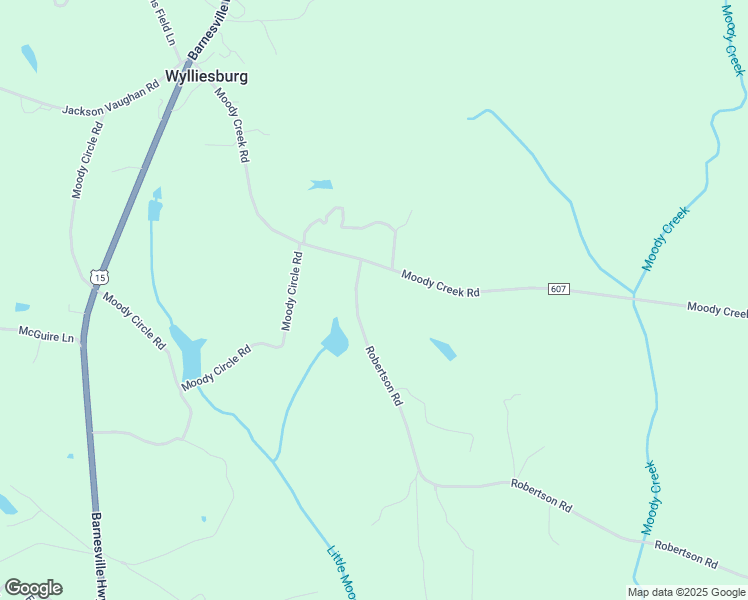 map of restaurants, bars, coffee shops, grocery stores, and more near in Wylliesburg