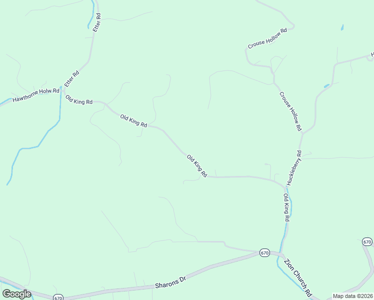 map of restaurants, bars, coffee shops, grocery stores, and more near 566 Old King Road in Rural Retreat