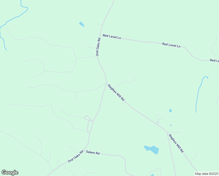 map of restaurants, bars, coffee shops, grocery stores, and more near 3143 Bagleys Mill Road in South Hill