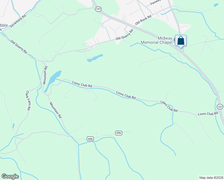 map of restaurants, bars, coffee shops, grocery stores, and more near 551 Lions Club Road in Saltville