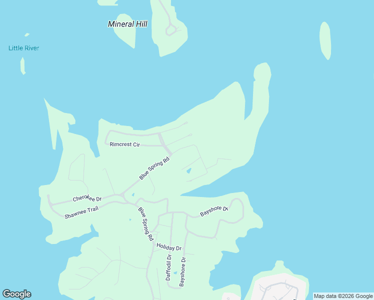 map of restaurants, bars, coffee shops, grocery stores, and more near Blue Spring Road in Cadiz