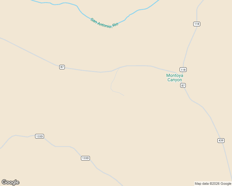 map of restaurants, bars, coffee shops, grocery stores, and more near 731 Forest Road 87 in Tres Piedras