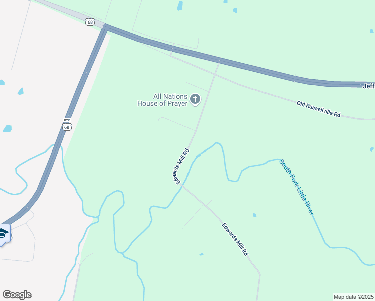 map of restaurants, bars, coffee shops, grocery stores, and more near 318 Edwards Mill Rd in Hopkinsville