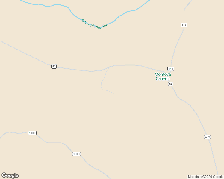 map of restaurants, bars, coffee shops, grocery stores, and more near 731 Forest Road 87 in Tres Piedras