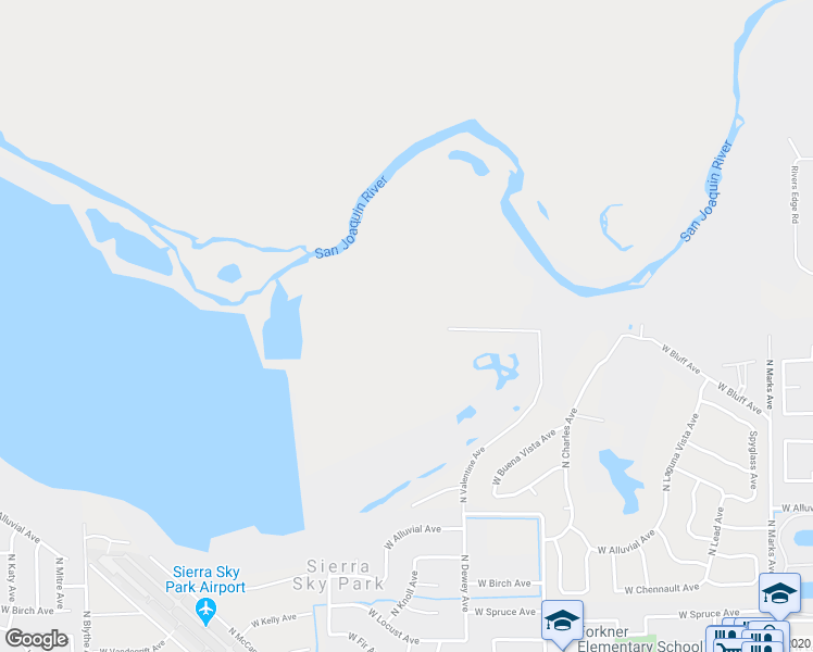 map of restaurants, bars, coffee shops, grocery stores, and more near 7855 North Valentine Avenue in Fresno