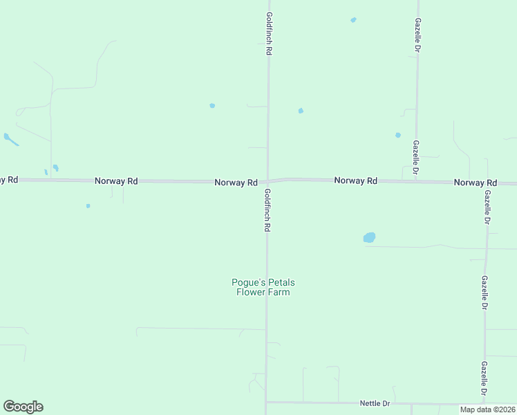 map of restaurants, bars, coffee shops, grocery stores, and more near 15090 Goldfinch Road in Neosho